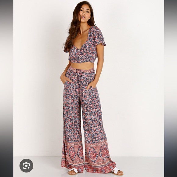 Spell Pants - Spell Jasmine Wide Leg Pants